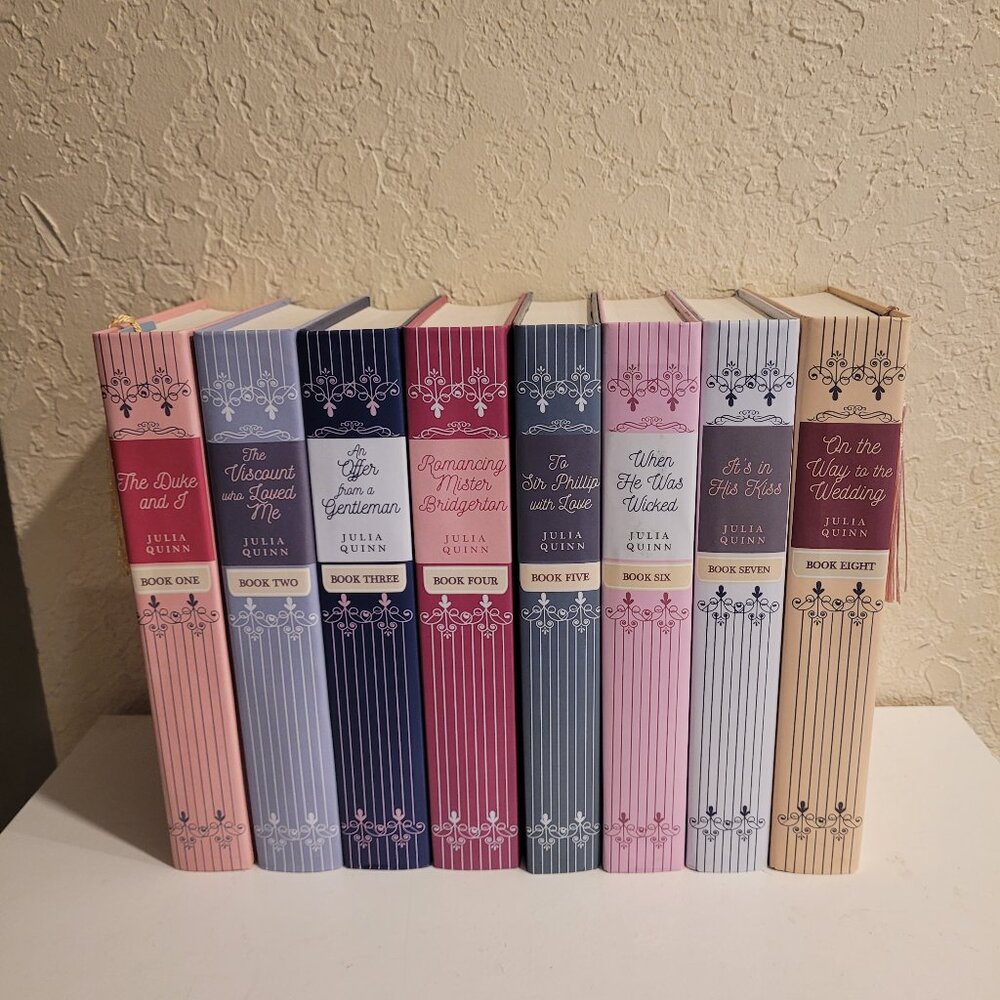 Limited Edition, Once Upon a Book Club Bridgerton Book Series, Signed Book